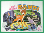 BAMBI & DUMBO POSTER PAIR.