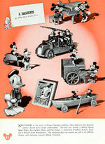 "WALT DISNEY CHARACTER MERCHANDISE" ENGLISH RETAILER'S CATALOGUE, 1949.