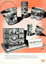 "WALT DISNEY CHARACTER MERCHANDISE" ENGLISH RETAILER'S CATALOGUE, 1949.