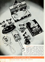 "MICKEY MOUSE MERCHANDISE" 1935 ENGLISH RETAILER'S CATALOGUE.