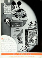 "MICKEY MOUSE MERCHANDISE" 1935 ENGLISH RETAILER'S CATALOGUE.