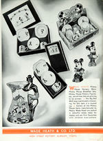 "MICKEY MOUSE MERCHANDISE" 1935 ENGLISH RETAILER'S CATALOGUE.