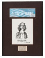 ROBERT CRUMB ORIGINAL FRANK ZAPPA ART FOR THE NEW YORKER.