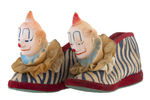 "HOWDY DOODY SLIPPERDOODLE" BOXED CLARABELL FIGURAL SLIPPERS.