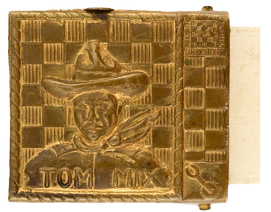 tom mix belt buckle