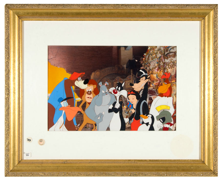 Hake S WHO FRAMED ROGER RABBIT PRODUCTION CEL ORIGINAL ART