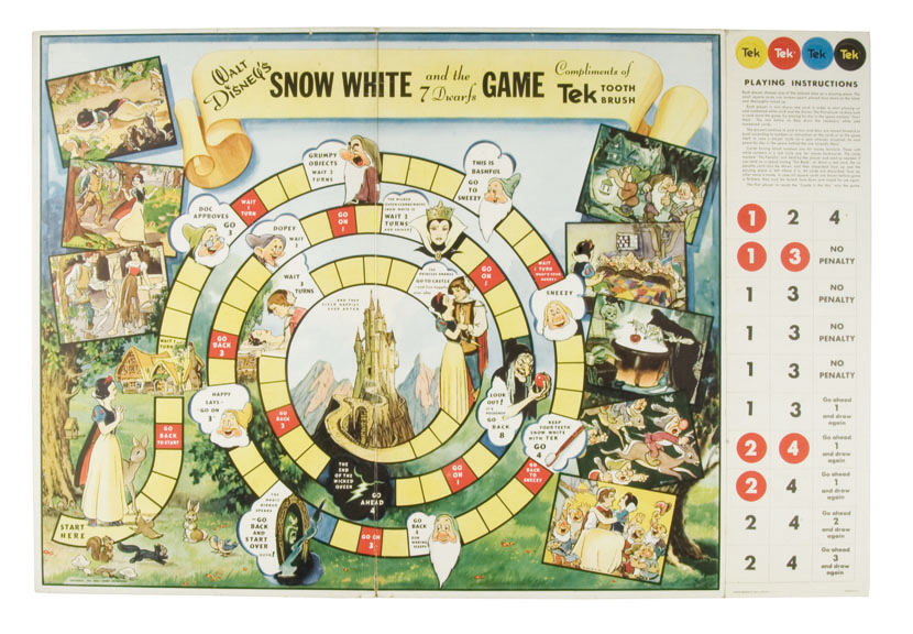 Hake's - "SNOW WHITE GAME" PREMIUM W/WRAPPER.