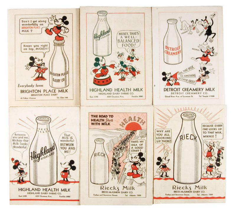 Hake's - MICKEY MOUSE DAIRY PROMOTION MAGAZINE COMPLETE FIRST YEAR.