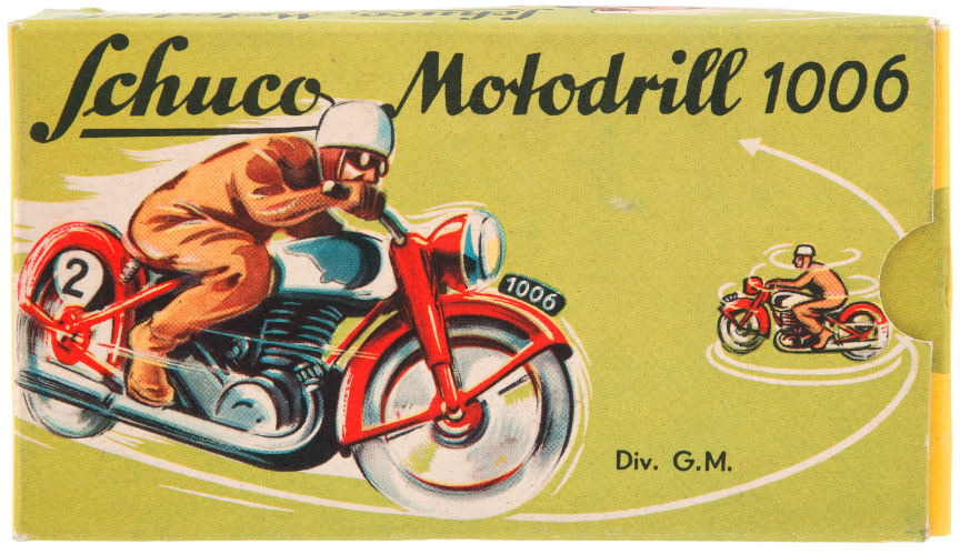 schuco motorcycle toy