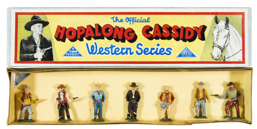 Hake S The Official Hopalong Cassidy Western Series Timpo Set