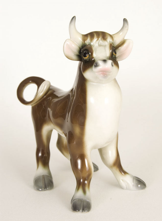 Hake's - FERDINAND EXCEPTIONAL CERAMIC FIGURINE BY ZACCAGNINI.