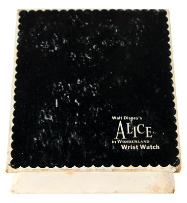 Hake's - WALT DISNEY'S ALICE IN WONDERLAND 45th ANNIVERSARY LIMITED  EDTION WATCH.