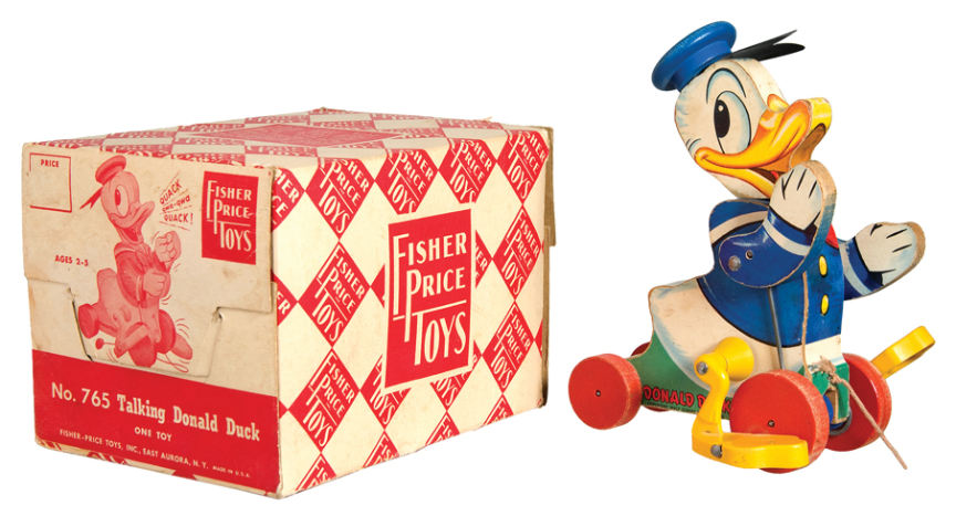 donald duck fisher price