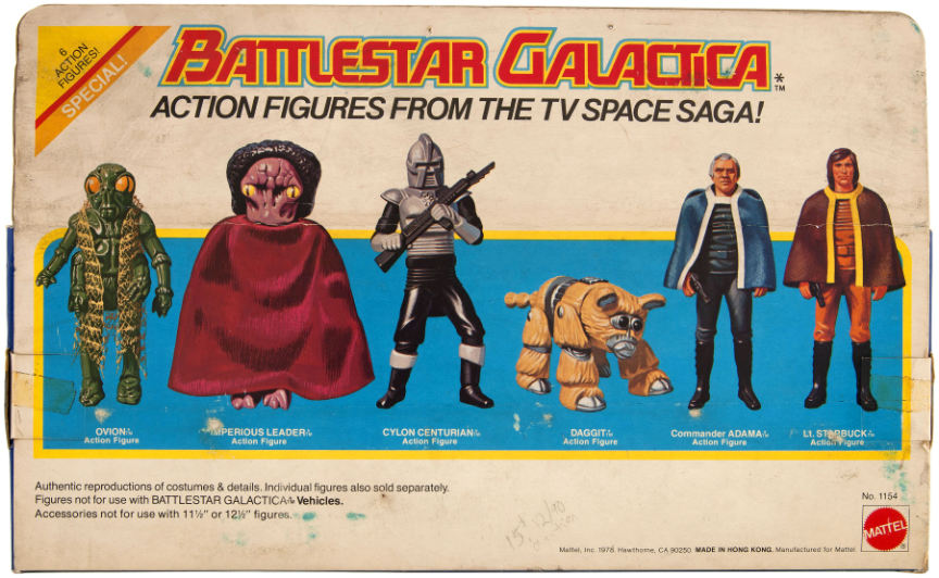 battlestar galactica action figures list