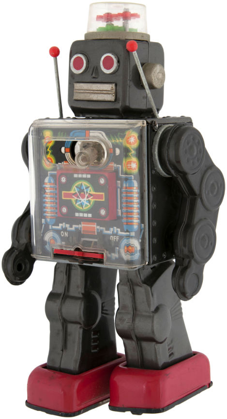 Hake's - FIGHTING (GEAR HEAD) ROBOT.