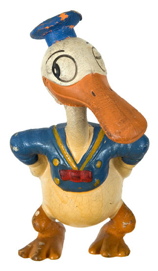 Hake's - DONALD DUCK FIGURE BY SEIBERLING.