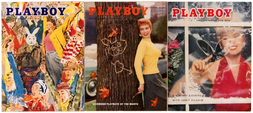 Hakes Playboy 1955 Magazine Lot