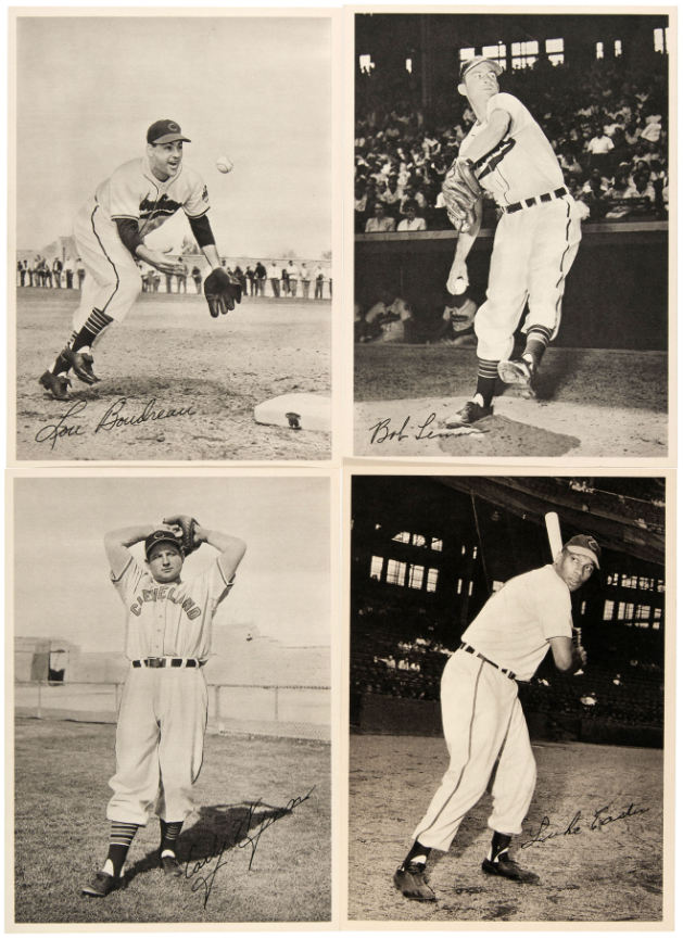 Sold at Auction: 1948 Satchel Paige and Bob Feller photograph.