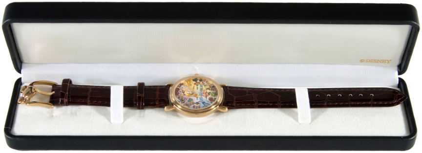 Disney Alice In Wonderland Watch Don't Be late Accutime MOP Wristwatch