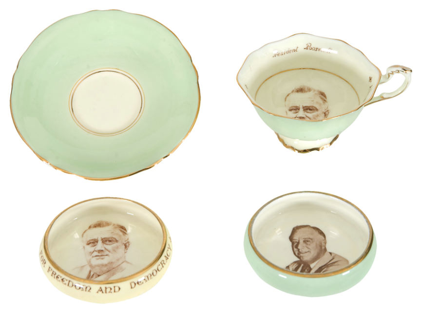 Paragon Cup & hot Saucer President Roosevelt