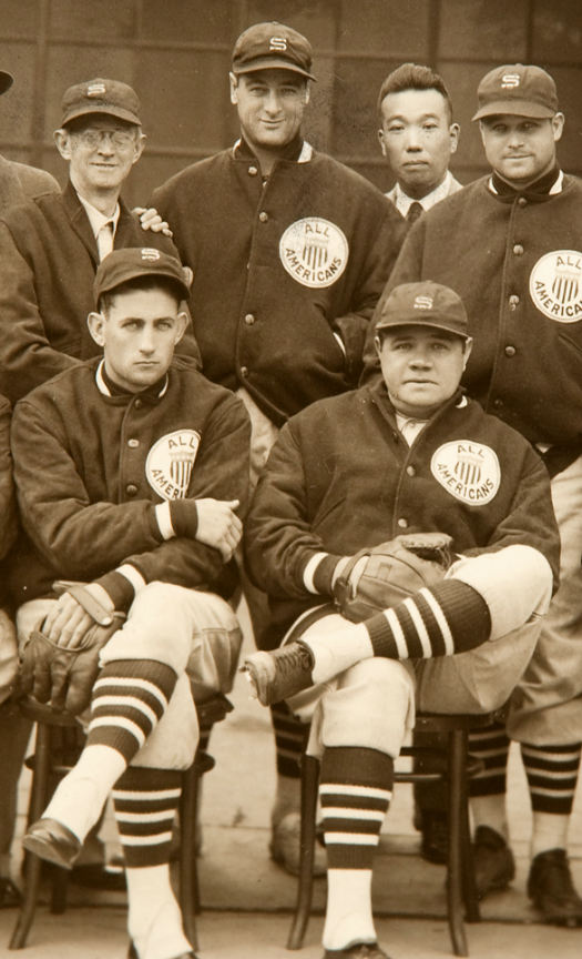 Babe Ruth's 1934 Japan tour baseball cap sells for $303,277