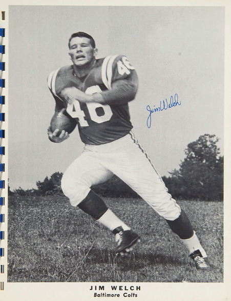 Hake's - BALTIMORE COLTS PROMOTIONAL BOOK SIGNED BY 1960 TEAM.