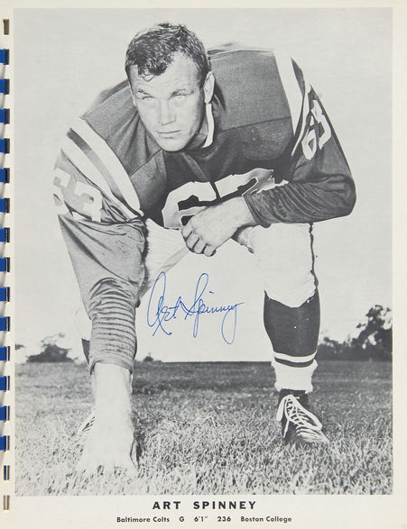 Hake's - BALTIMORE COLTS PROMOTIONAL BOOK SIGNED BY 1960 TEAM.