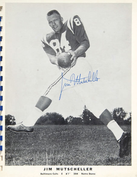 Hake's - BALTIMORE COLTS PROMOTIONAL BOOK SIGNED BY 1960 TEAM.