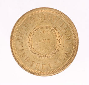 Hake's - JOHN BELL 1860 MEDALET LUSTROUS NEAR MINT.