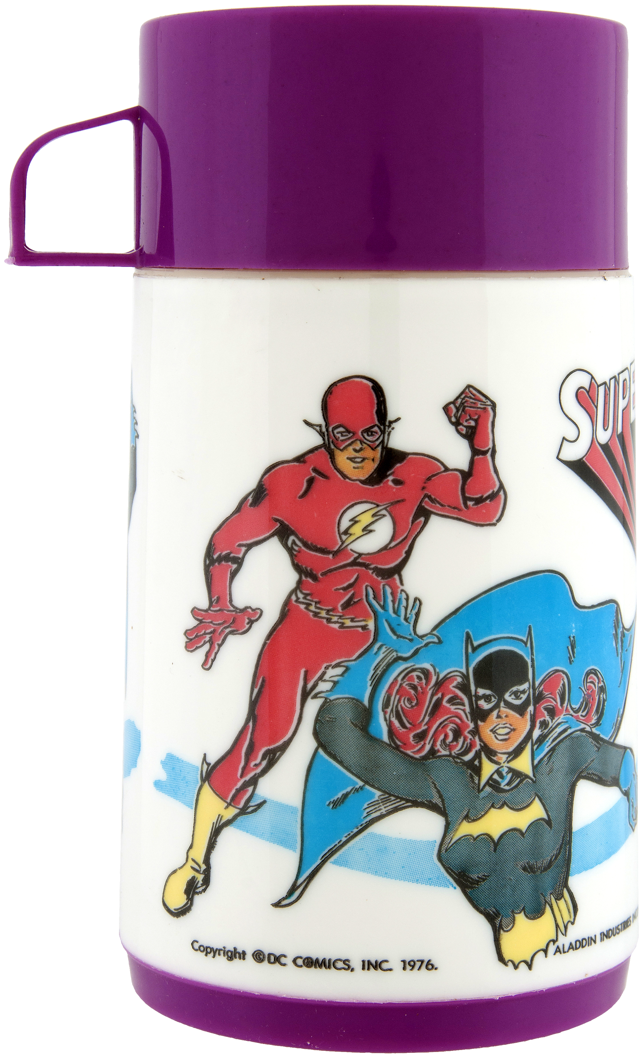 Aladdin Industries Inc. Vintage ca. 1976 DC Comics Super Friends Lunchbox &  Thermos for Sale -  - Antique Toys for Sale