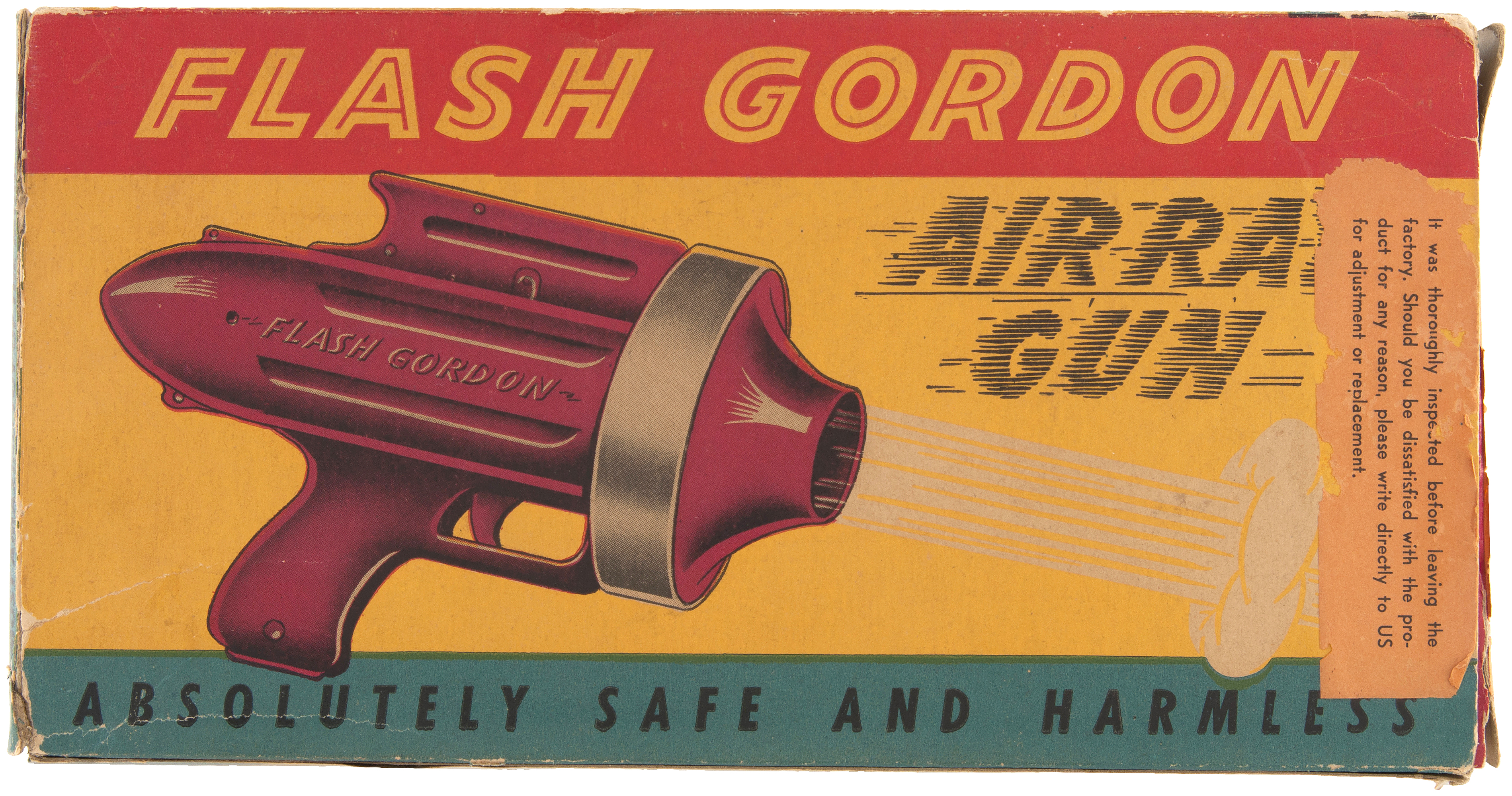 Hake S Flash Gordon Air Ray Gun Boxed Toy