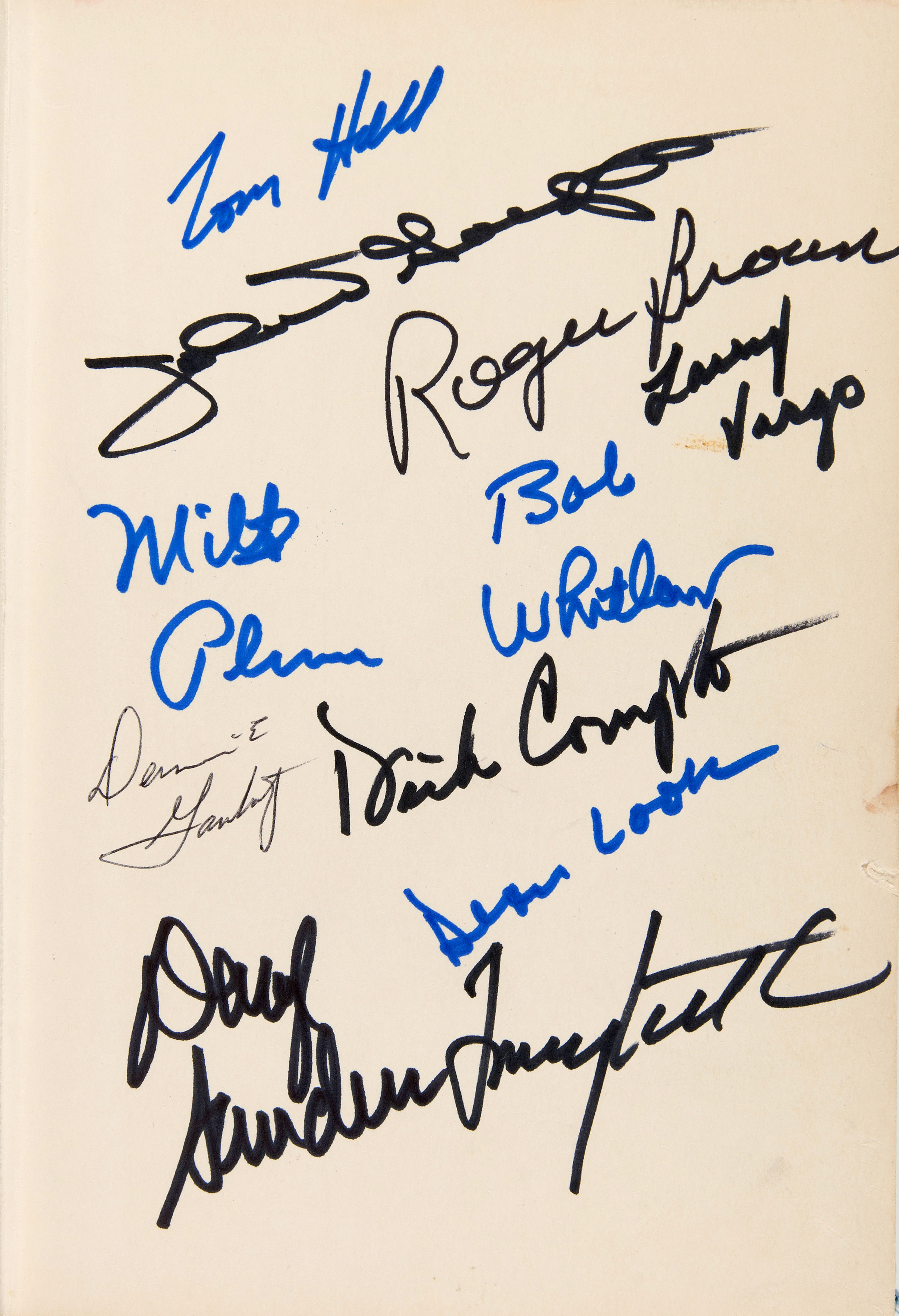 Hake's - 1963 DETROIT LIONS TEAM-SIGNED BOOK.