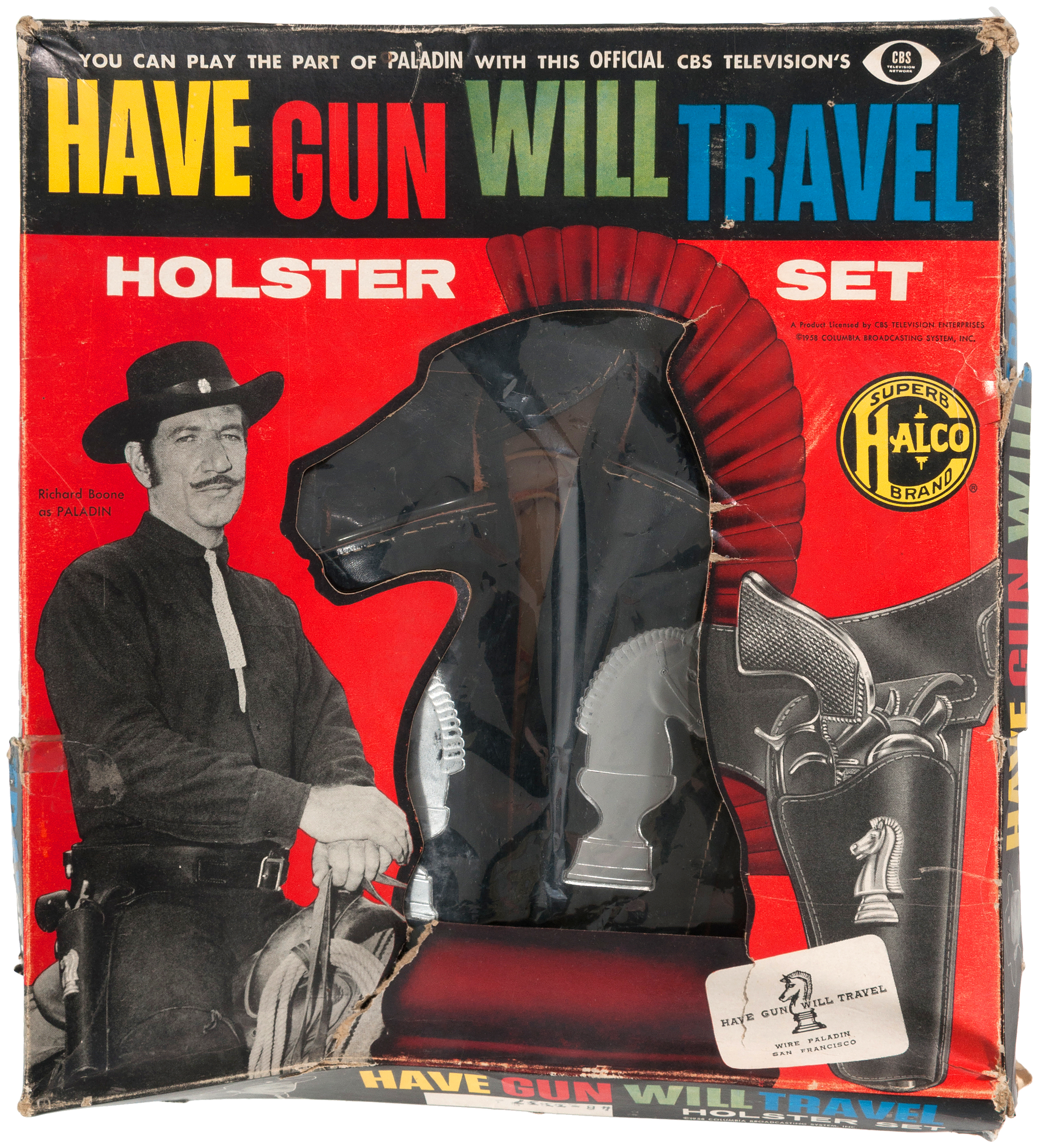 Sold at Auction: Have Gun Will Travel Paladin Lunch Box