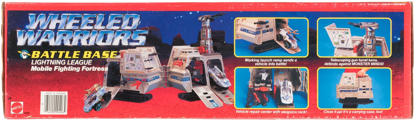 wheeled warriors toys