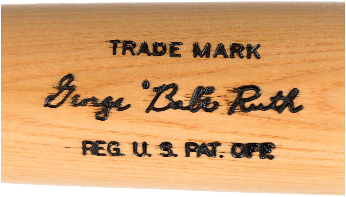 Lot Detail - 1940's Babe Ruth Louisville Slugger Special Signature