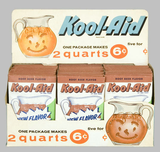 Hake S Kool Aid Root Beer Packs In Store Display