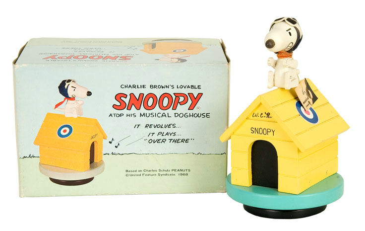 snoopy musical toy