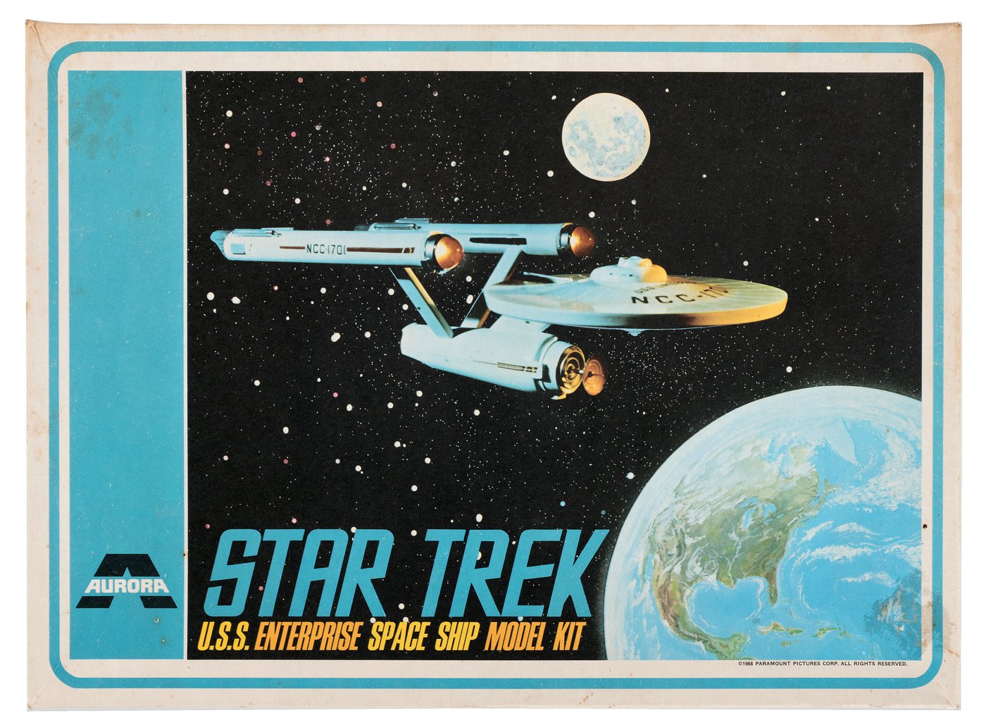 Hake's - AURORA ENGLAND 1968 STAR TREK ENTERPRISE AND KLINGON BATTLE ...