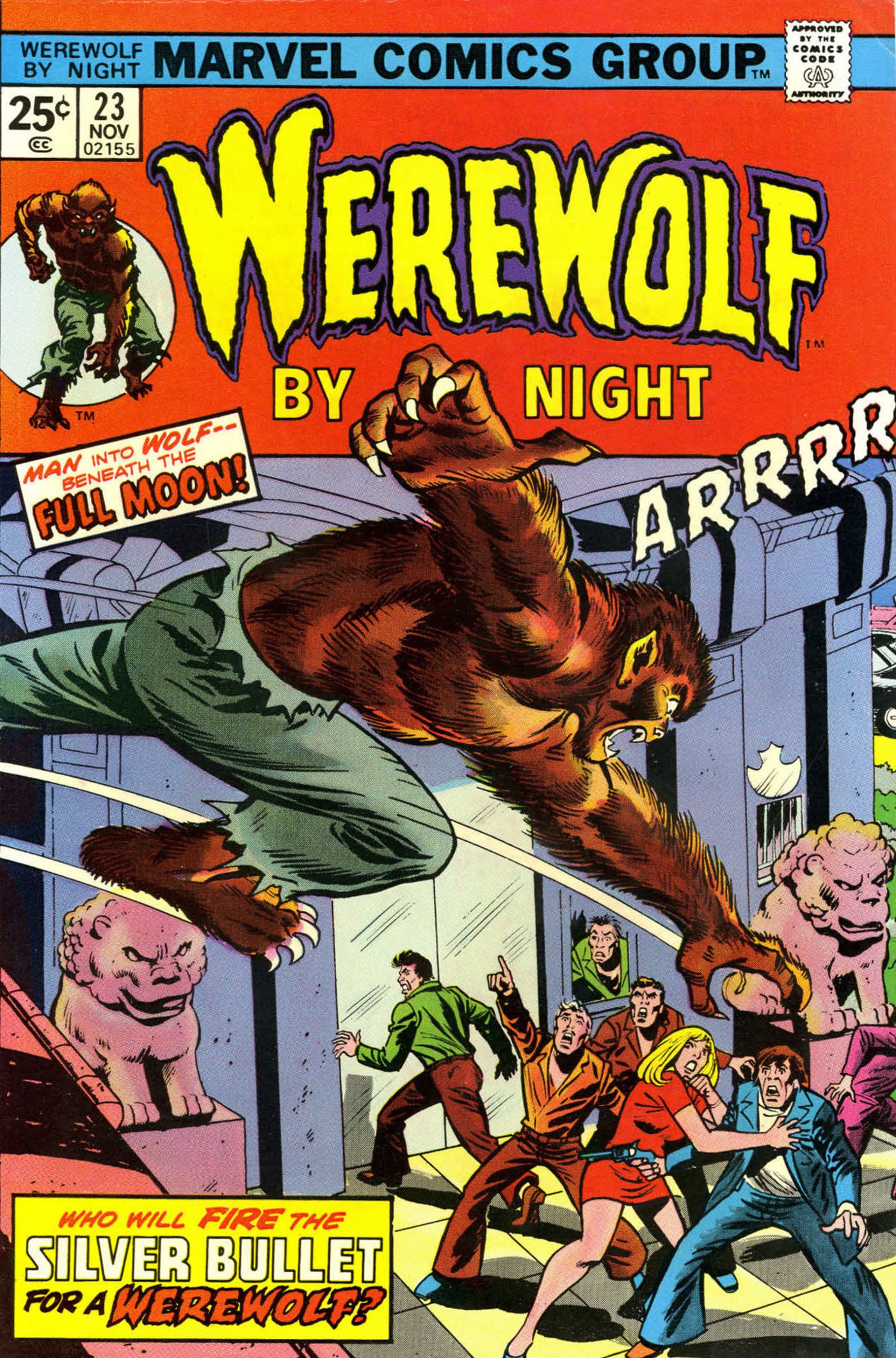 Werewolf by Night, in the October 2022: Children of the Night Comic Art  Sketchbook