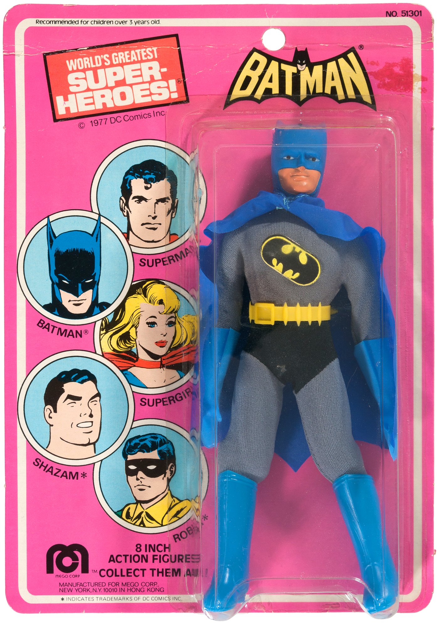 1977 mego batman wayne foundation