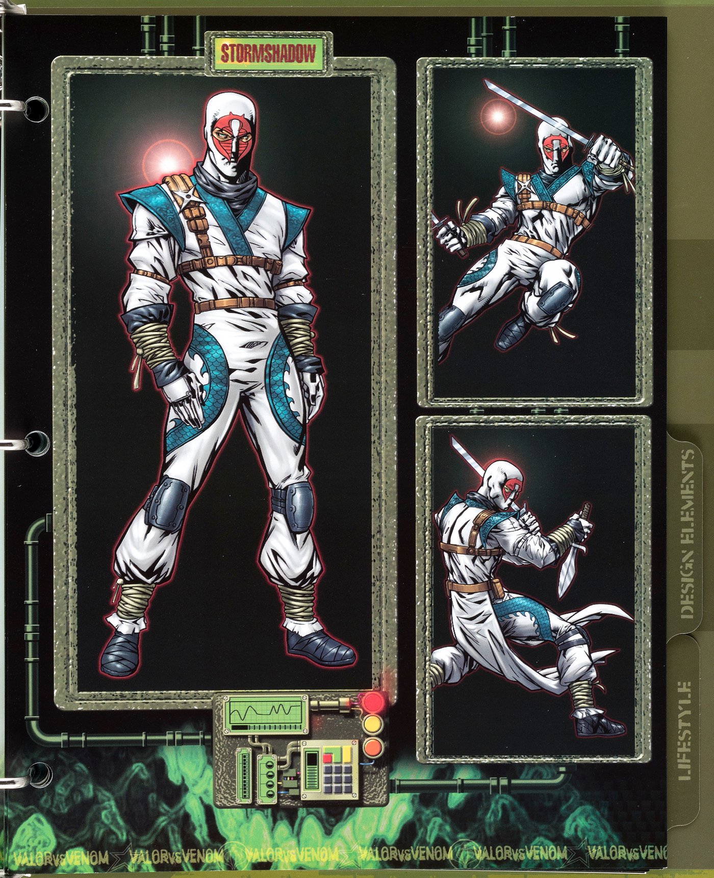 Hake's - G.I. JOE STYLE GUIDE 2002/2003 BINDER PAIR.