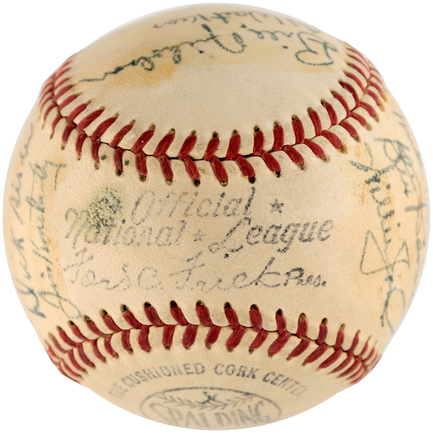 Sold at Auction: 1950 Bill Nicholson Philadelphia Phillies