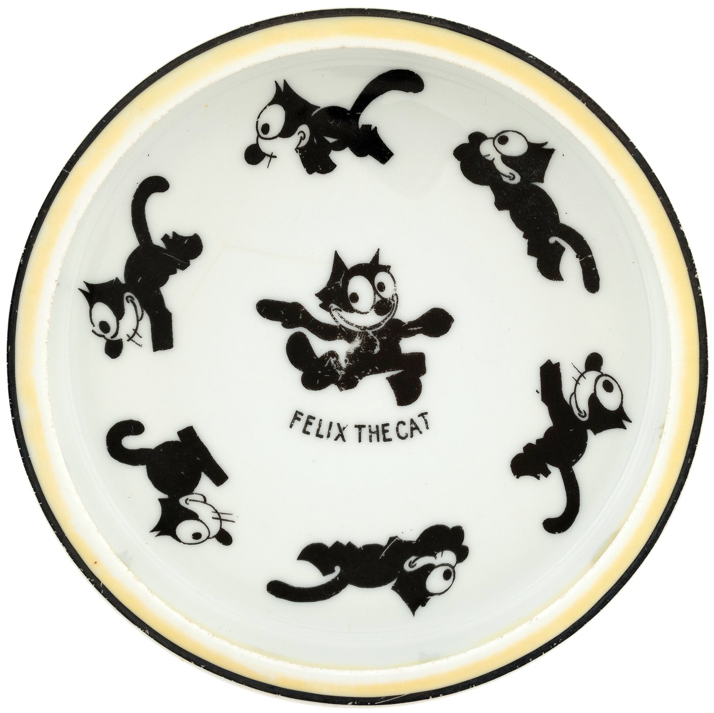 felix cat bowl