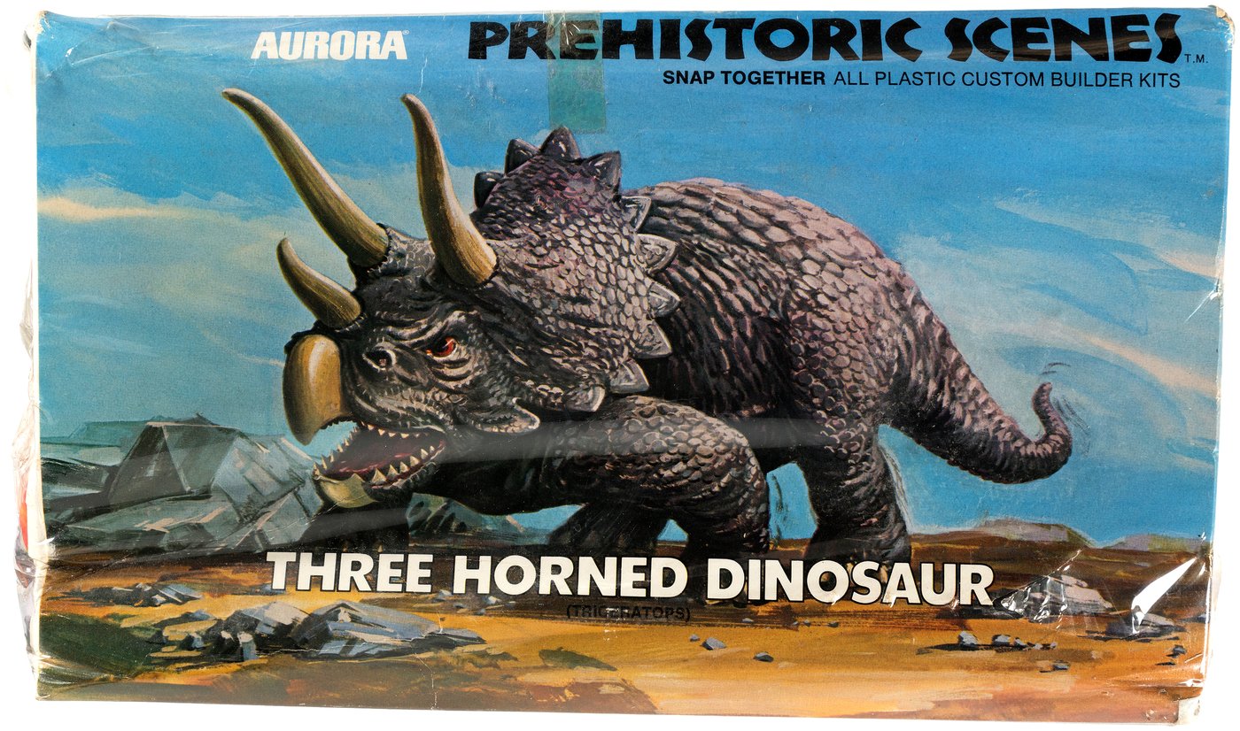 aurora prehistoric model kits