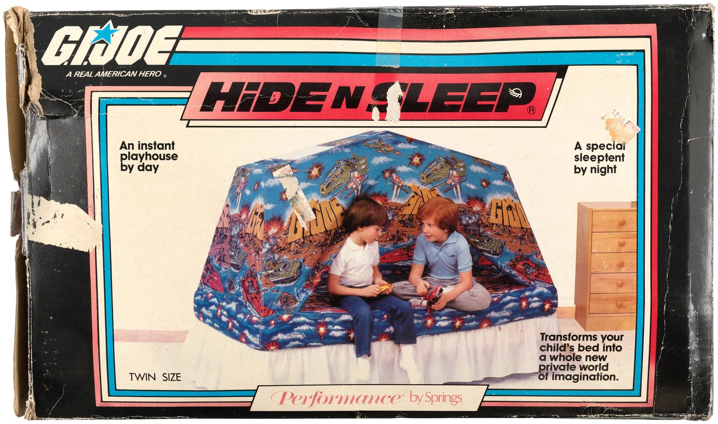 Hake S G I Joe Vehicle Play Tent And Hide N Sleep In Boxes