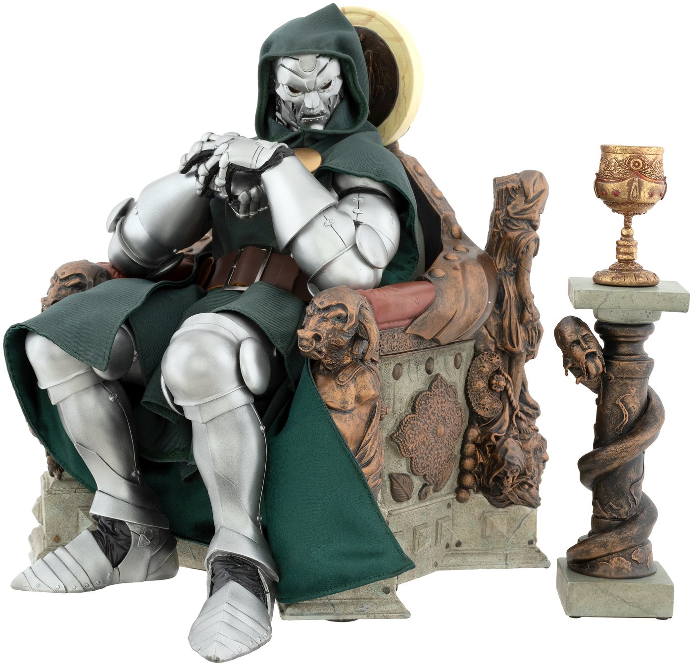 sideshow dr doom on throne