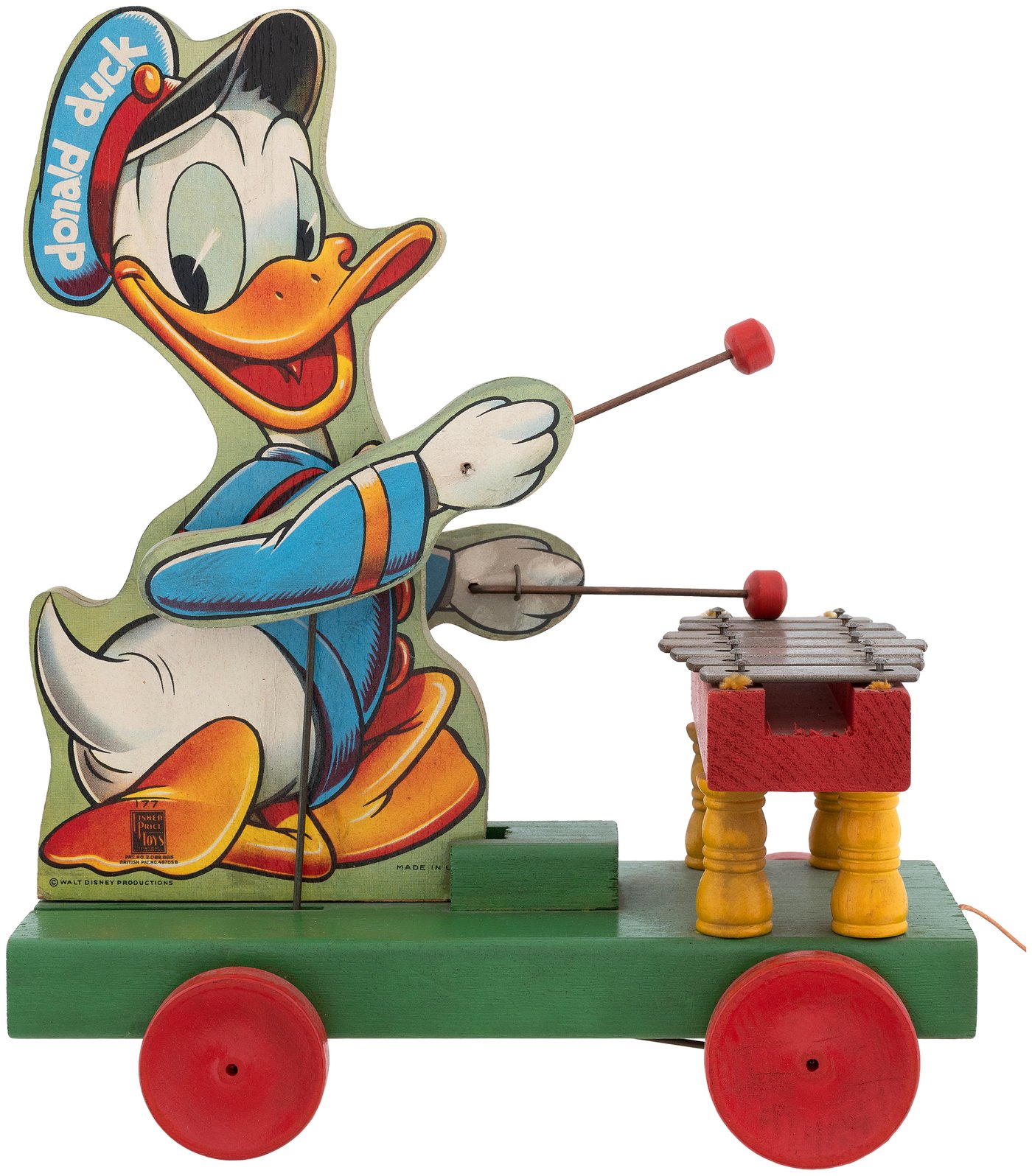 fisher price duck pull toy