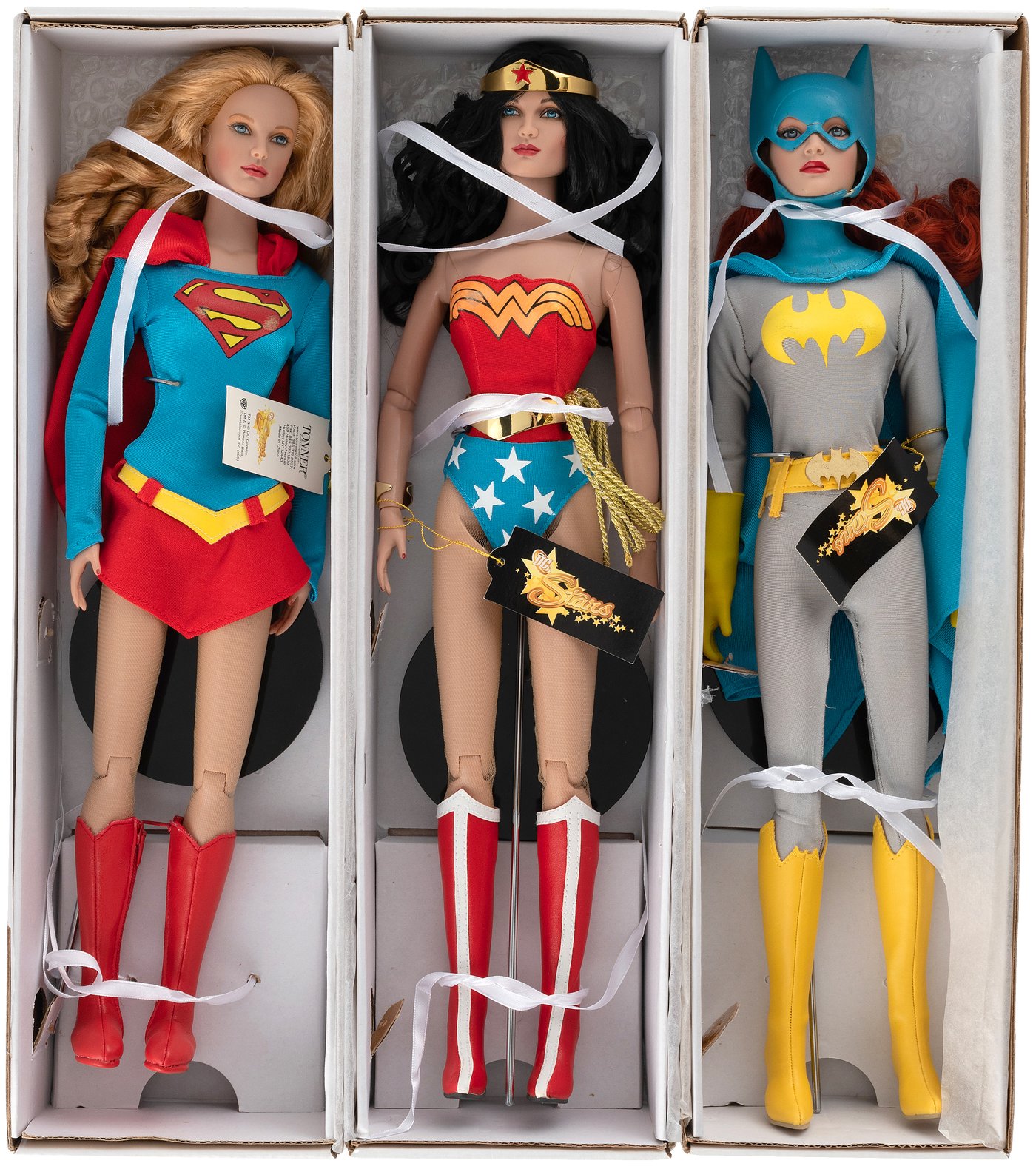 Doll Clothes Pattern 6208 Barbie Midge Wonder Woman Super girl Bat girl Samantha 