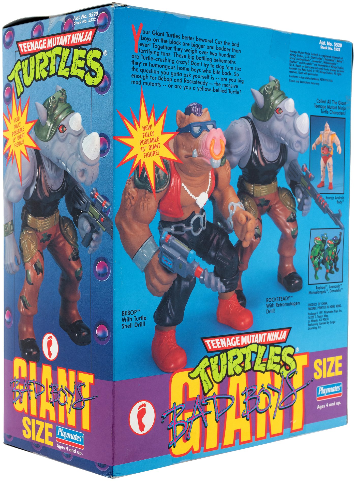 tmnt giant rocksteady