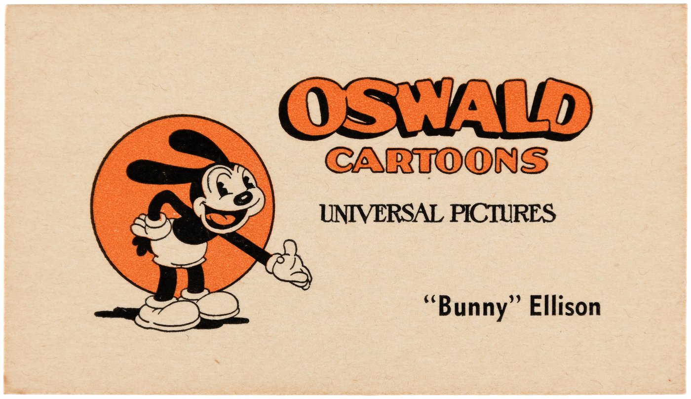 ACravan: Oswald, The Lucky Rabbit Is Back!